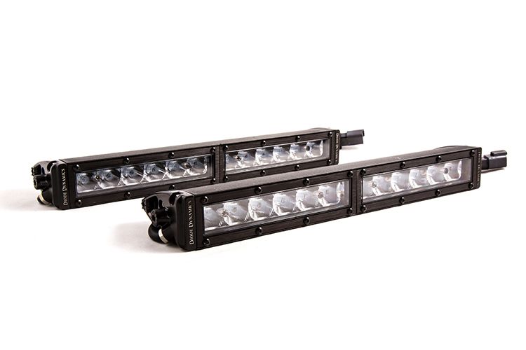 DIODE DYNAMICS | Stage Series 12" SAE/DOT White Light Bar (Pair)
