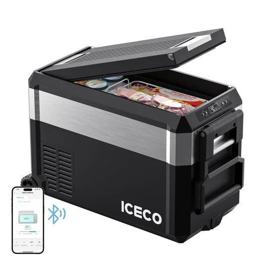 ICECO | 40QT JP40 Pro Wheeled Portable Freezer Camping Fridge With Cover