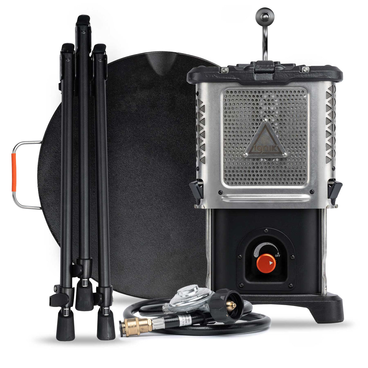 IGNIK OUTDOORS | Skullet Deluxe Heater Stove Cook Set