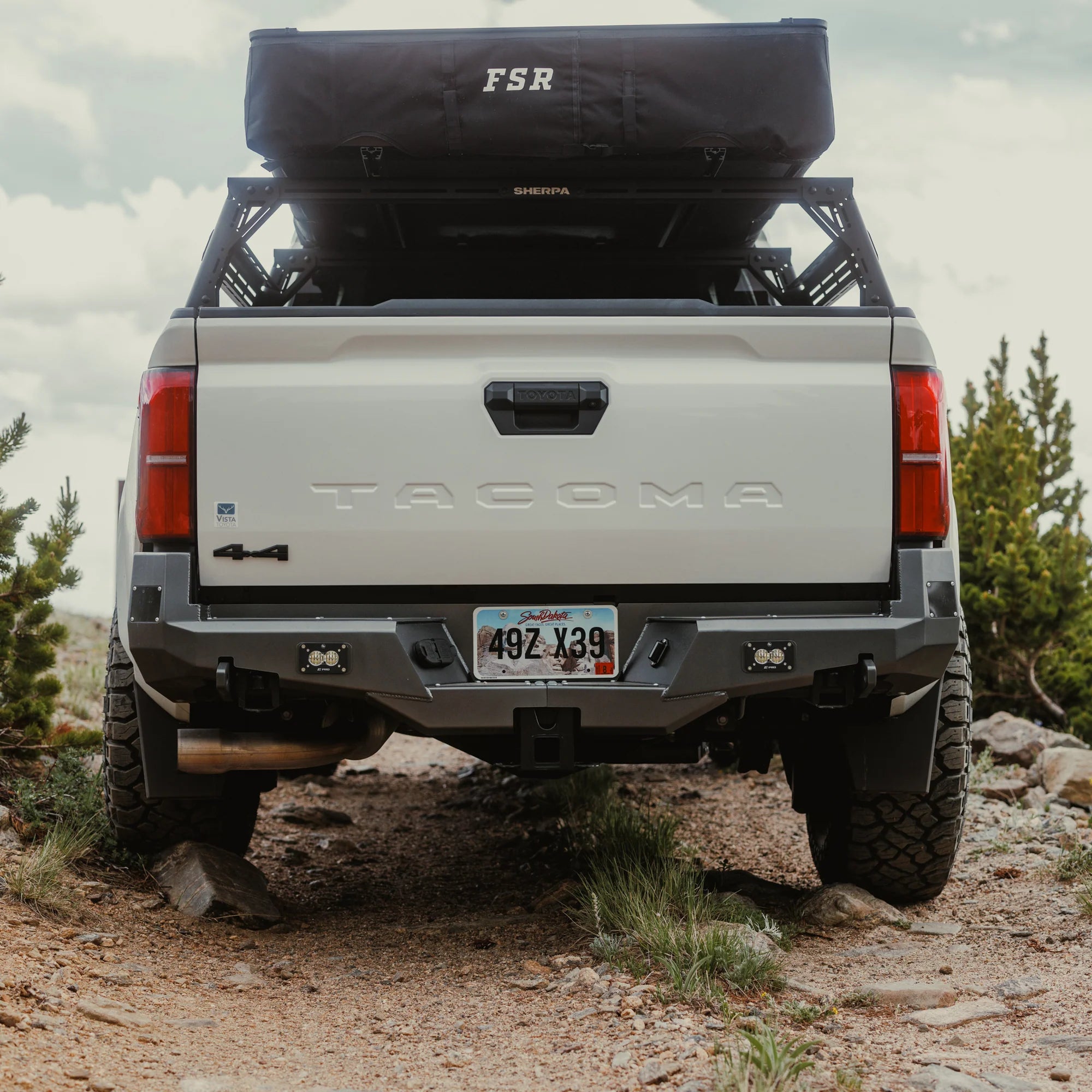 C4 FABRICATION | Tacoma 4th Gen 2024+ Overland Rear Bumper