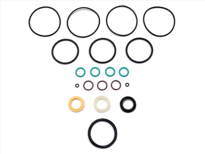 ICON VEHICLE DYNAMICS | Universal Series Piggyback Remote Reservoir Bypass Viton Rebuild Kit (252011-V)