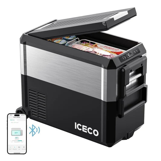 ICECO | 51QT JP50 Pro Wheeled Portable Freezer With Cover Car Fridge