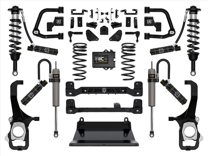 ICON VEHICLE DYNAMICS | Tundra 2022-2023 6" Lift Stage 8 Suspension System with Tubular Upper Control Arms (K53278T)