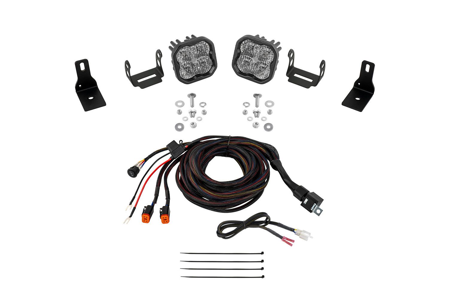 DIODE DYNAMICS | Ford Maverick 2022-2024 Stage Series Backlit Ditch Light Kit