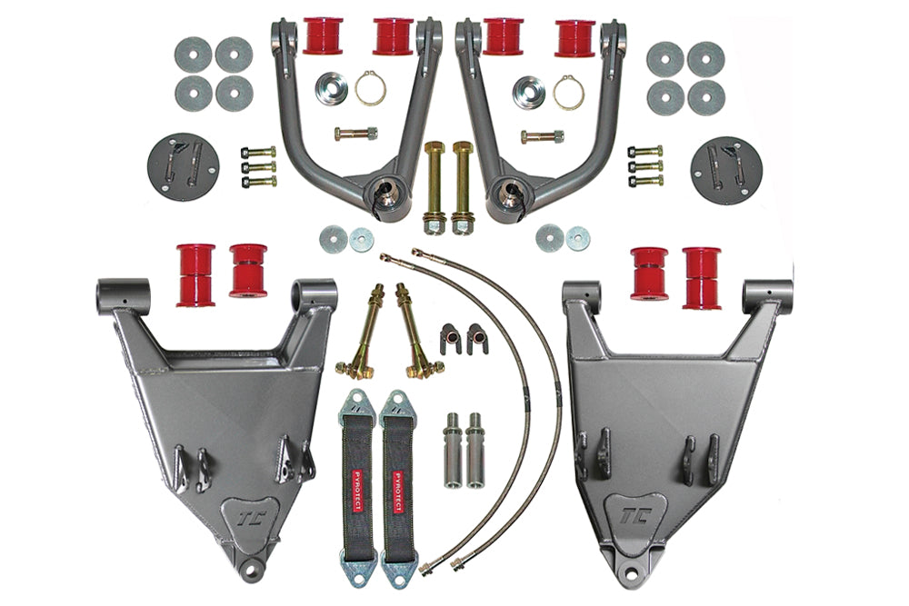 TOTAL CHAOS FABRICATION | Tundra 1st Gen (2000 - 2003) Long Travel Kit Bushing Uca +3.5 Inch (97000BK)