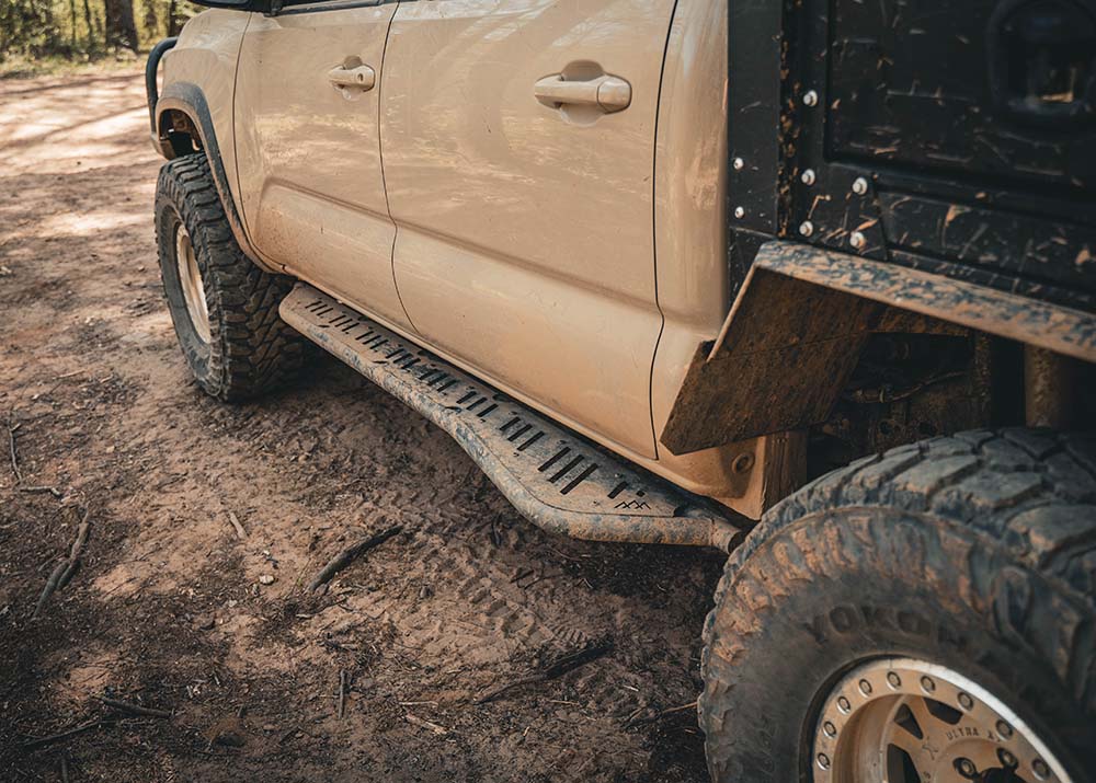 BACKWOODS ADVENTURE MODS | Tacoma 3rd & 2nd Gen 2005-2023 Rock Sliders ( BWTT-0523)