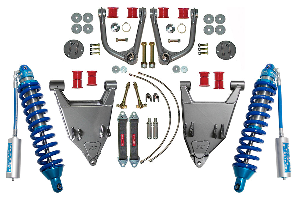 TOTAL CHAOS FABRICATION | Tundra 1st Gen (2004 - 2006) Performance Suspension System Long Travel Kit With Coilovers +3.5 Inch (04-LT-K1A)