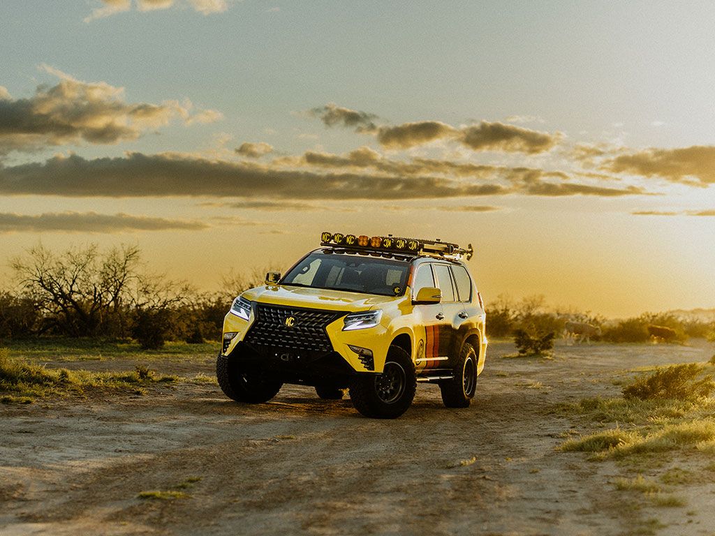 FRONT RUNNER | Lexus GX460 Slimline II Roof Rack Kit (KRLE010T)