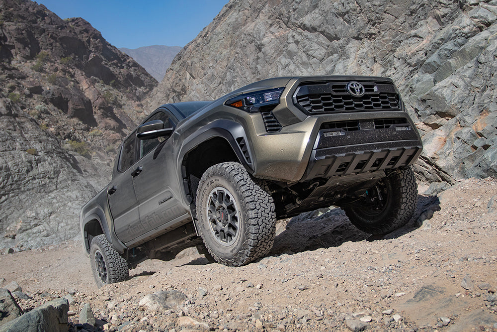 TOTAL CHAOS FABRICATION | Tacoma 4th Gen (2024 - Present) Mid Travel Lift Kit W - Front & Rear 2.5 Inch Diameter Adjustable King Shocks (24-25-K3A) - (Call To Order)