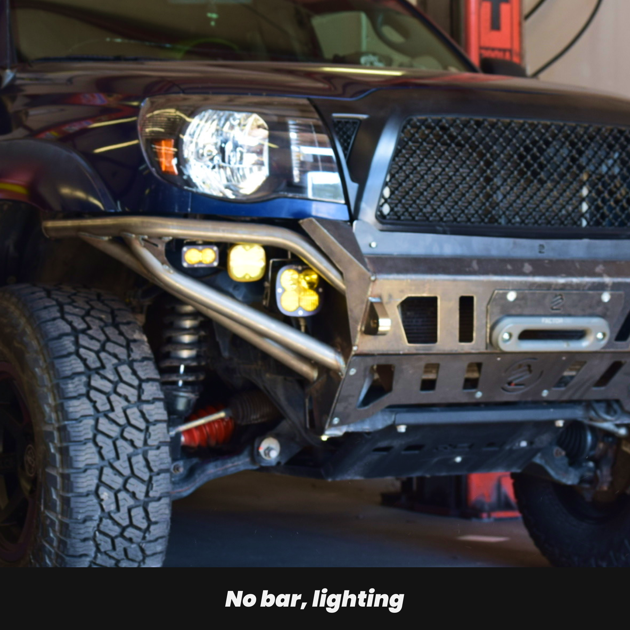 LIL B's FABRICATION | Tacoma 2nd Gen 2005-2011 Hybrid Front Bumper