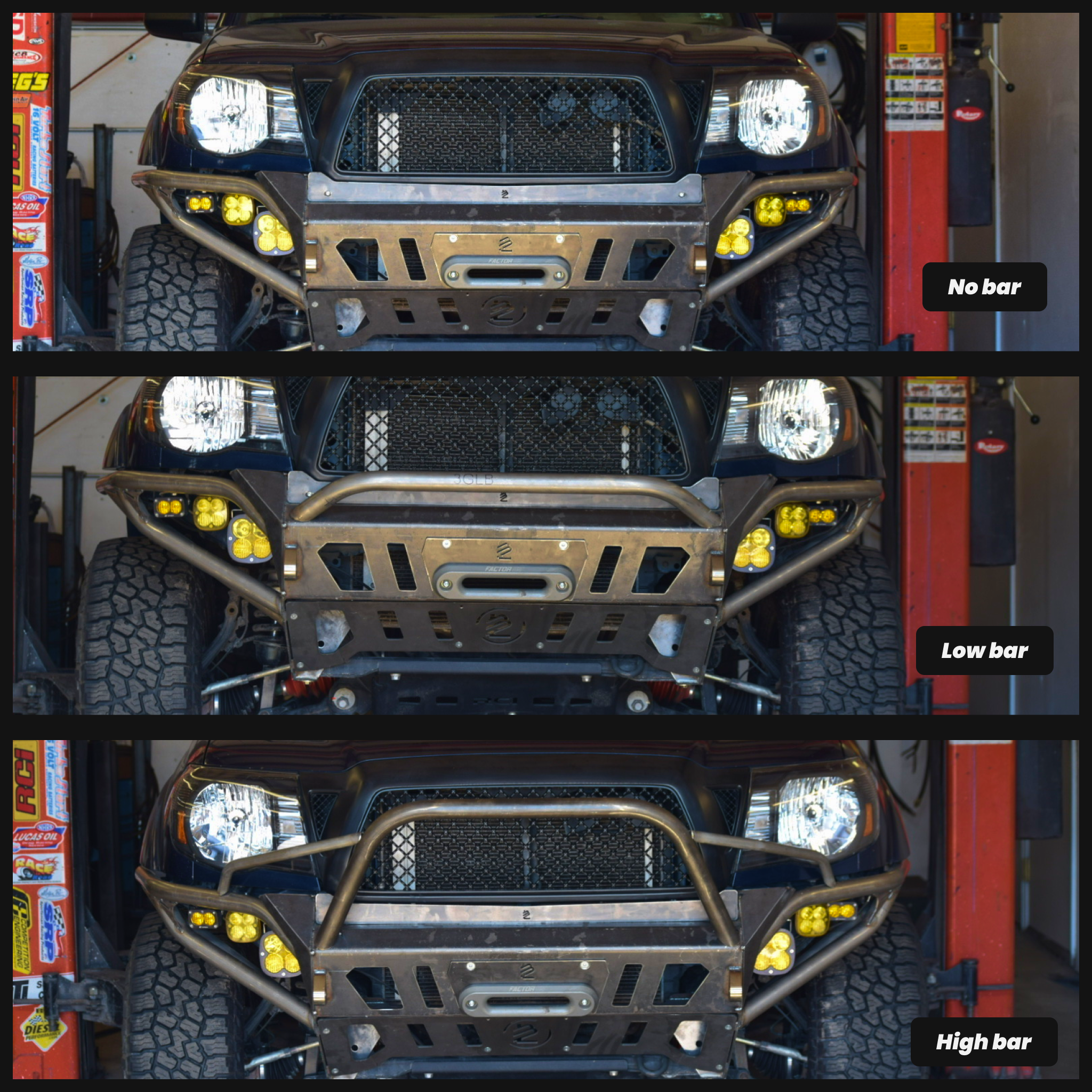 LIL B's FABRICATION | Tacoma 2nd Gen 2005-2011 Hybrid Front Bumper