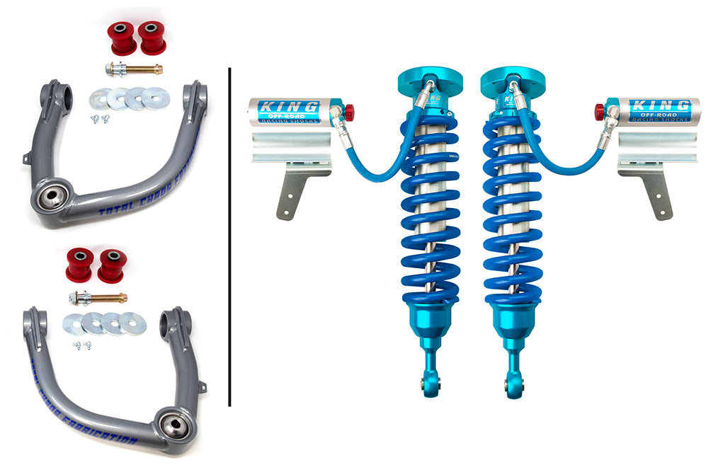 TOTAL CHAOS FABRICATION | Land Cruiser 200 Series (2008 - 2021) Uca W/ Adjustable Coilover 2.5 Inch Diameter Shocks (08-25-K1A)