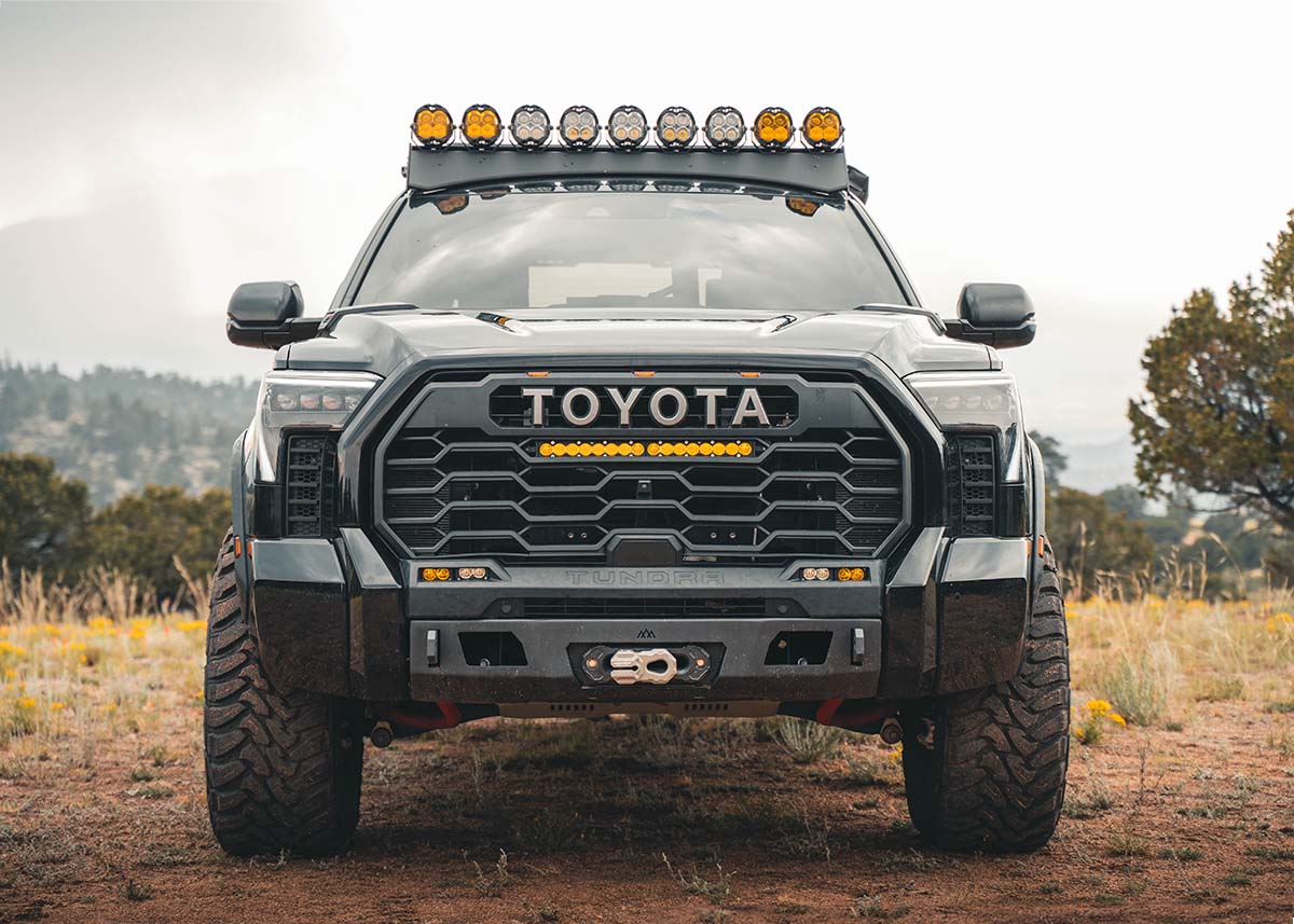 BACKWOODS ADVENTURE MODS | Tundra 3rd Gen 2022-On Scout Front Bumper (BWTU3F-9800)