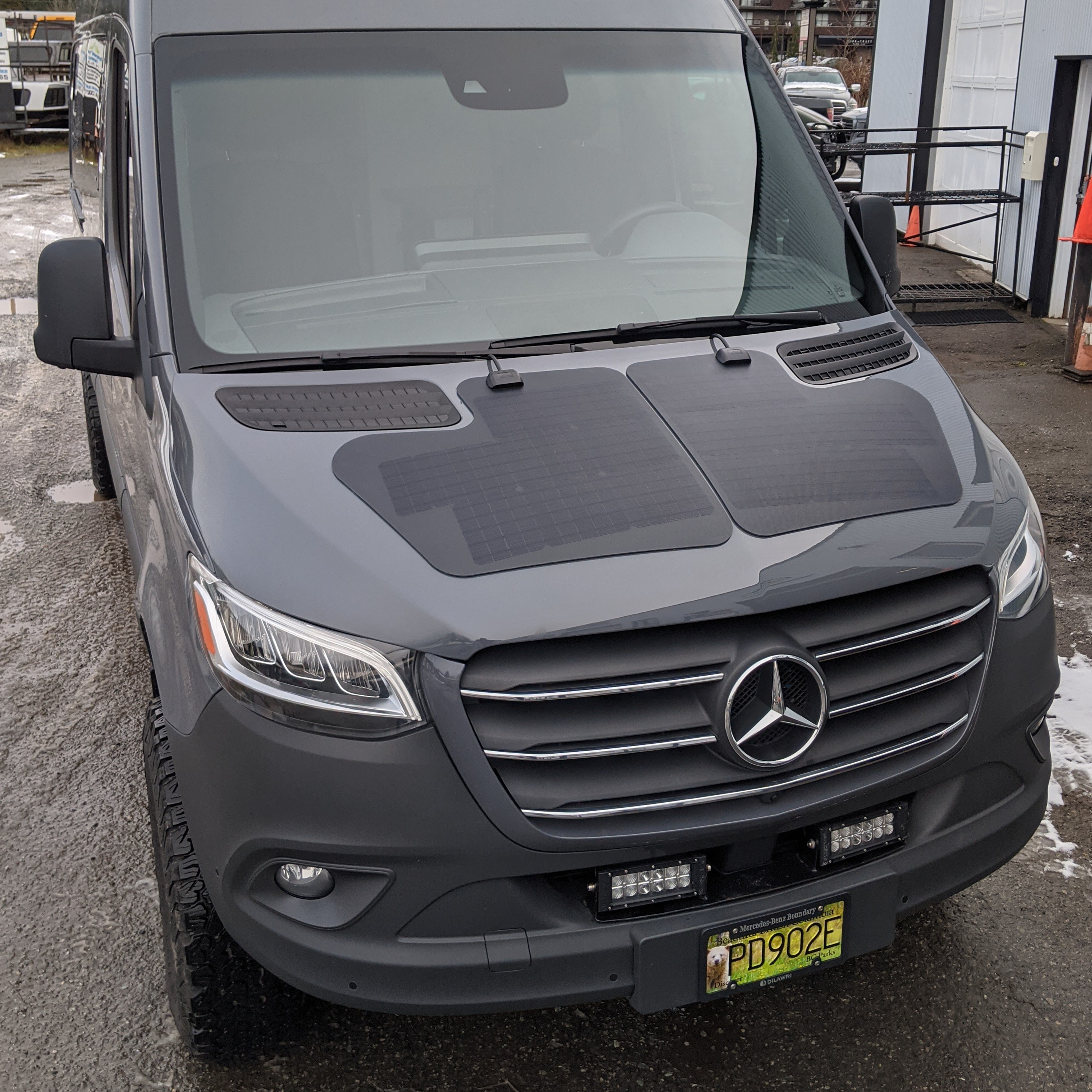 Cascadia 4x4 vss system for mercedes sprinter van