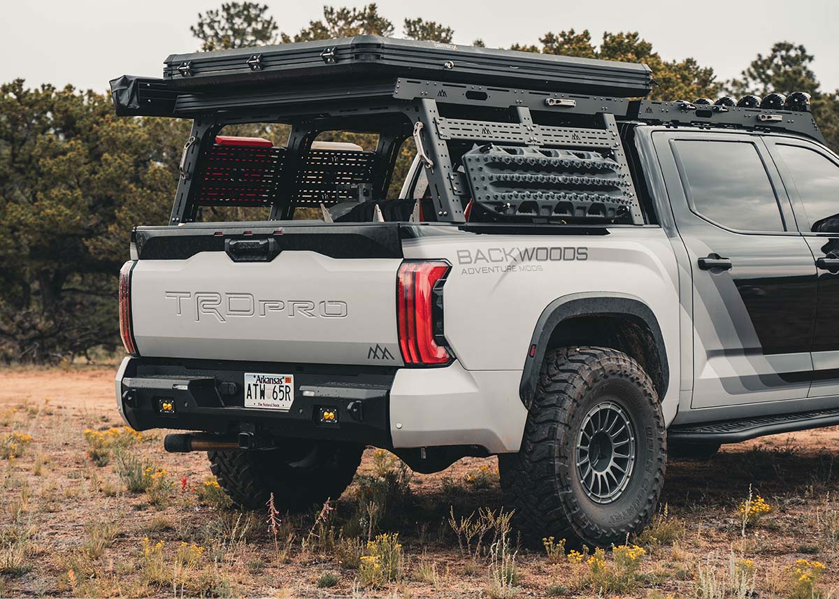 BACKWOODS ADVENTURE MODS | Tundra 3rd Gen 2022-On Rear Bumper (BWTU3R-9755)
