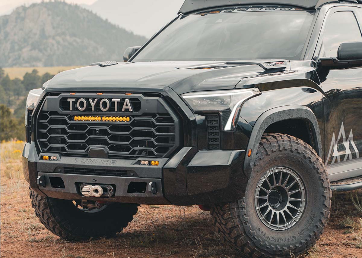 BACKWOODS ADVENTURE MODS | Tundra 3rd Gen 2022-On Scout Front Bumper (BWTU3F-9800)