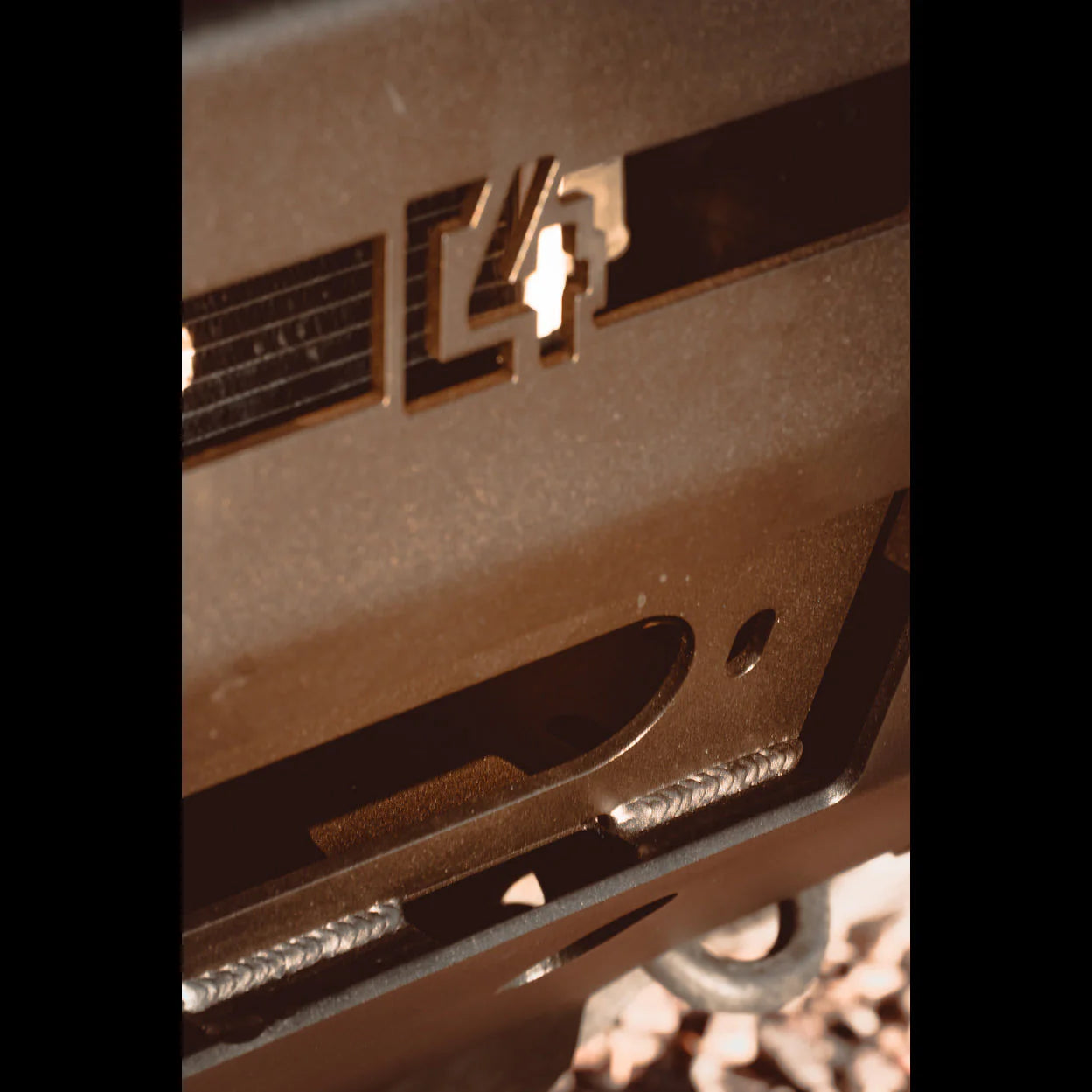 C4 FABRICATION | Tacoma 2nd Gen Hybrid Front Bumper Without Wider Bumper