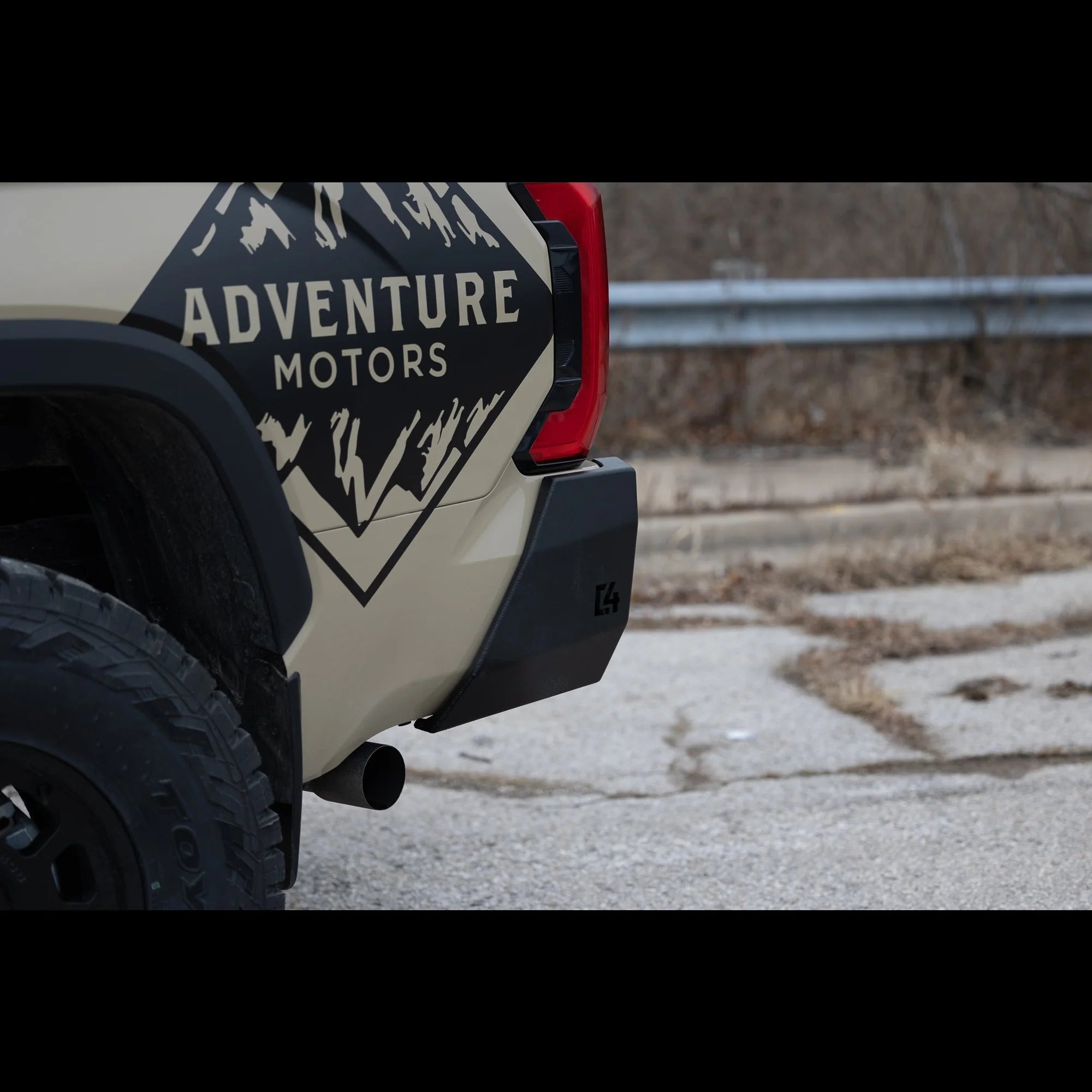 C4 FABRICATION | Tundra 3rd Gen Overland Series Rear Bumper