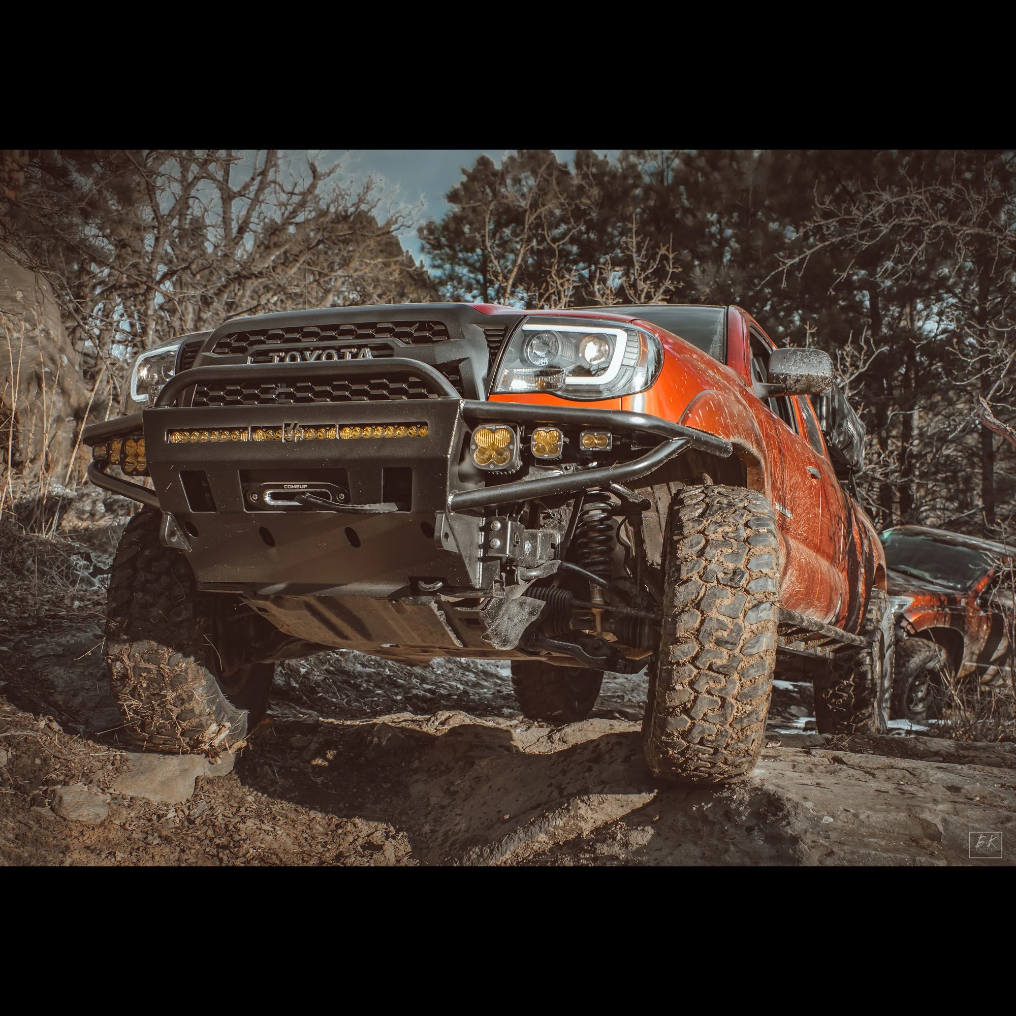 C4 FABRICATION | Tacoma 2nd Gen Hybrid Front Bumper Without Wider Bumper