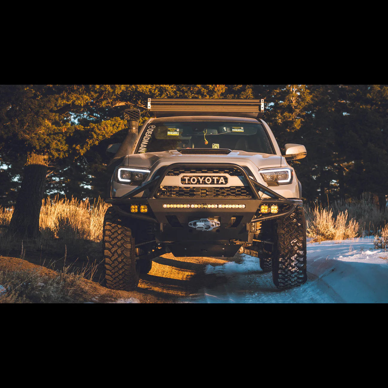C4 FABRICATION | Tacoma 3rd Gen 2016-2023 Hybrid Front Bumper No Bull Bar