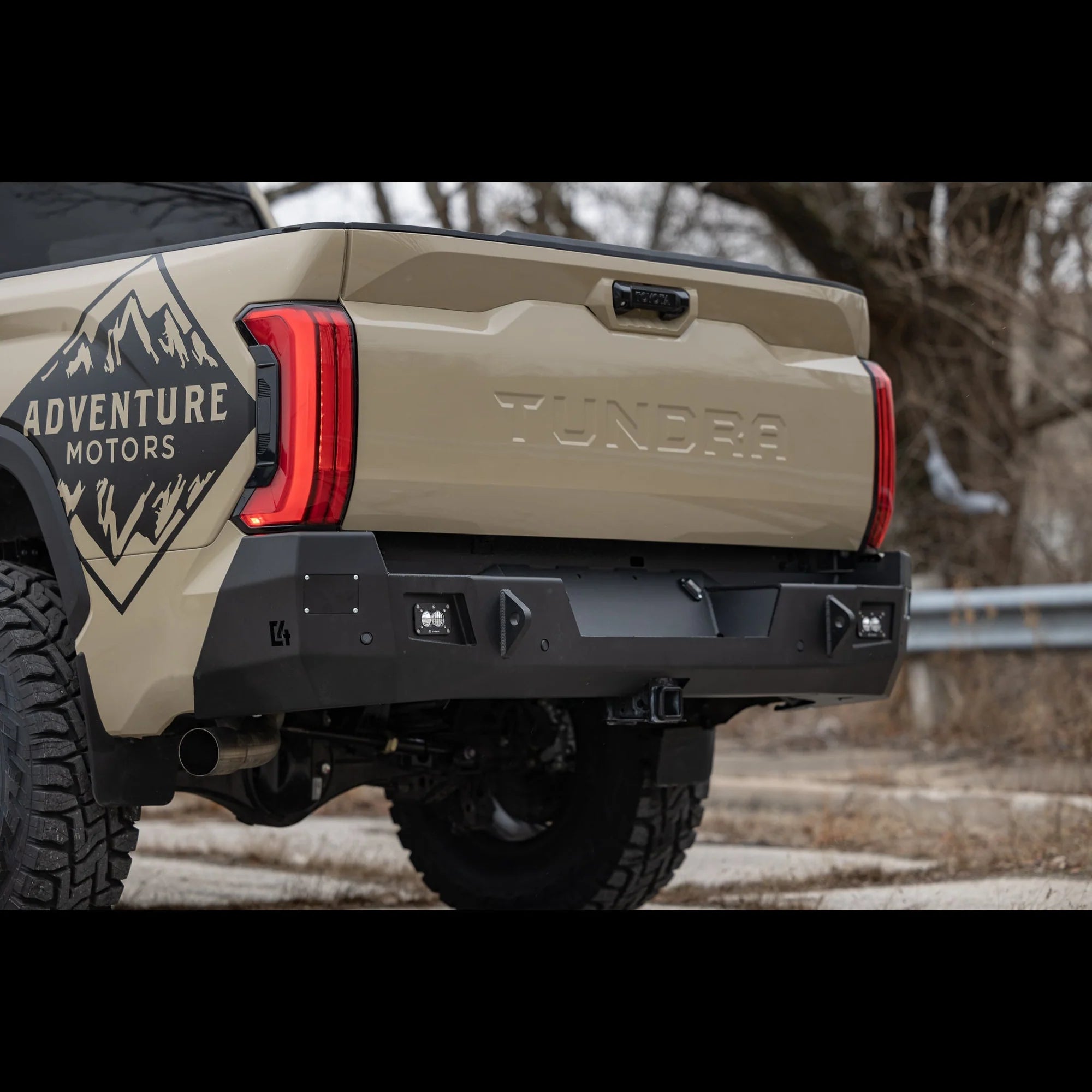 C4 FABRICATION | Tundra 3rd Gen Overland Series Rear Bumper
