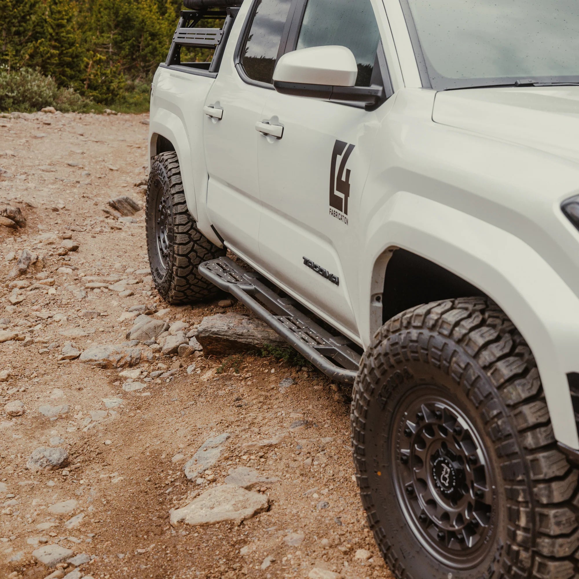 C4 FABRICATION | Tacoma 4th Gen Rock Sliders