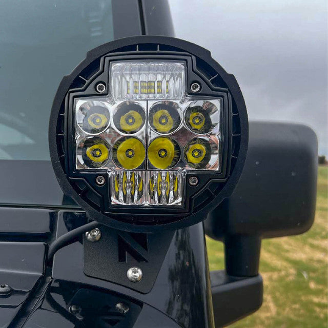 ARB 4X4 | Jeep Wrangler 2007-2018 Nacho A Pillar TM5 Mounts (V2JK1)