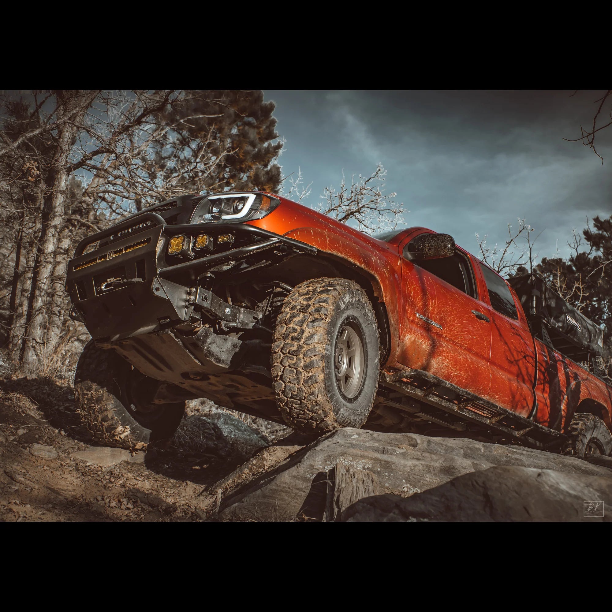 C4 FABRICATION | Tacoma 2nd Gen Hybrid Front Bumper Without Wider Bumper