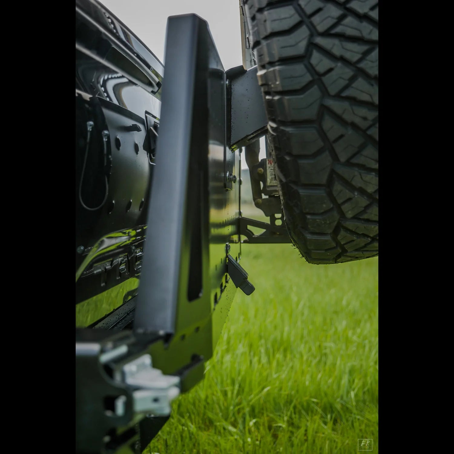 C4 FABRICATION | Tacoma 3rd Gen 2016-2023 Overland Series High Clearance Rear Bumper No Sides Tubes