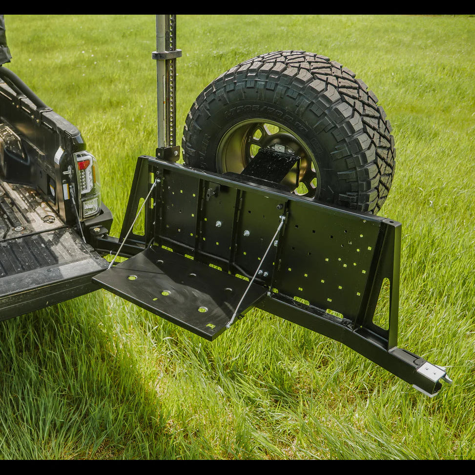 C4 FABRICATION | Tacoma 3rd Gen 2016-2023 Overland Series High Clearance Rear Bumper No Sides Tubes