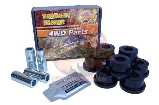 TERRAIN TAMER | Land Cruiser Prado 90 Series 90 & 95 4/1996 - 8/2002 Rear Bushing Kit Lower Control Arm (TSBK0010)