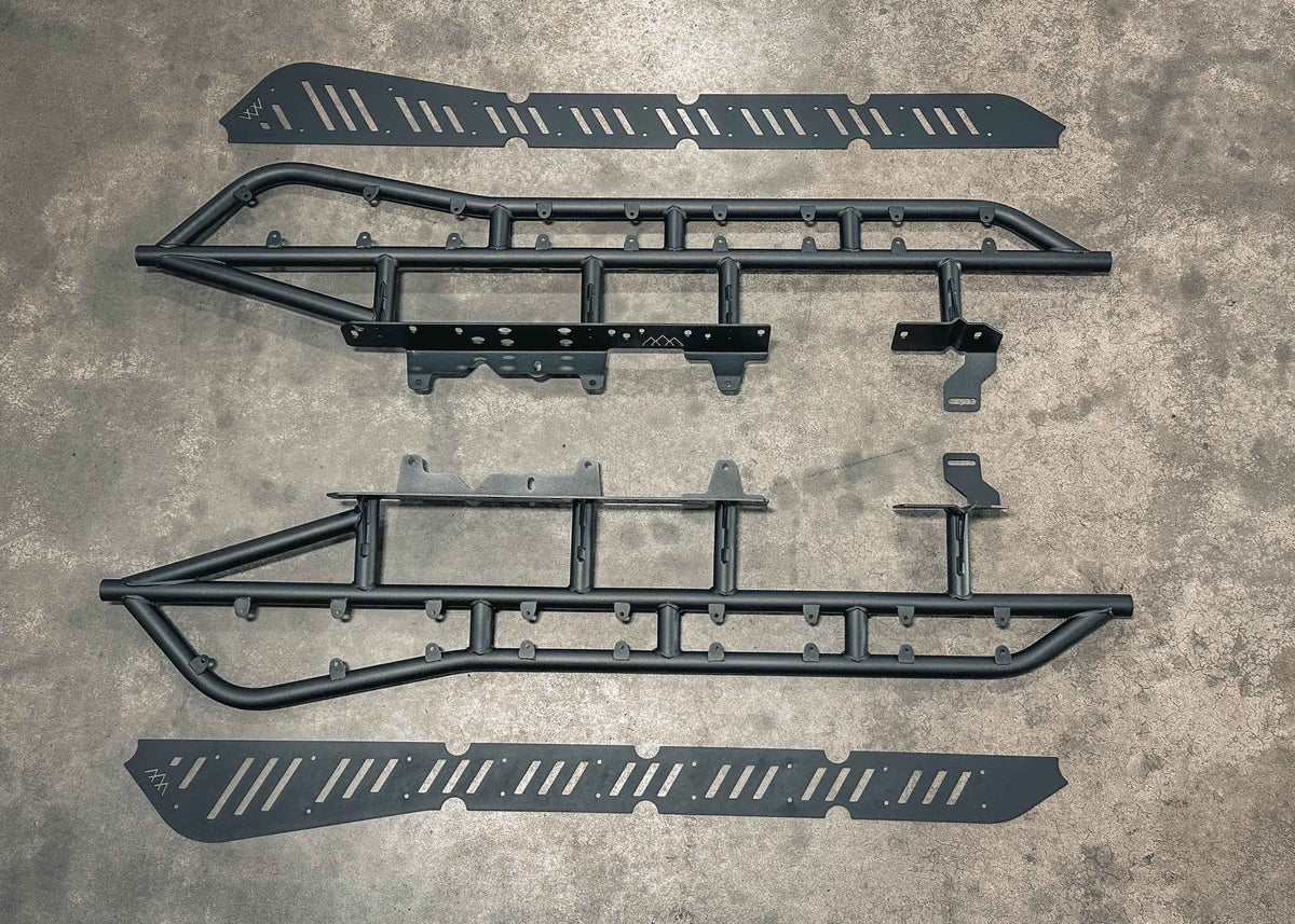 BACKWOODS ADVENTURE MODS | Tacoma 3rd & 2nd Gen 2005-2023 Rock Sliders ( BWTT-0523)