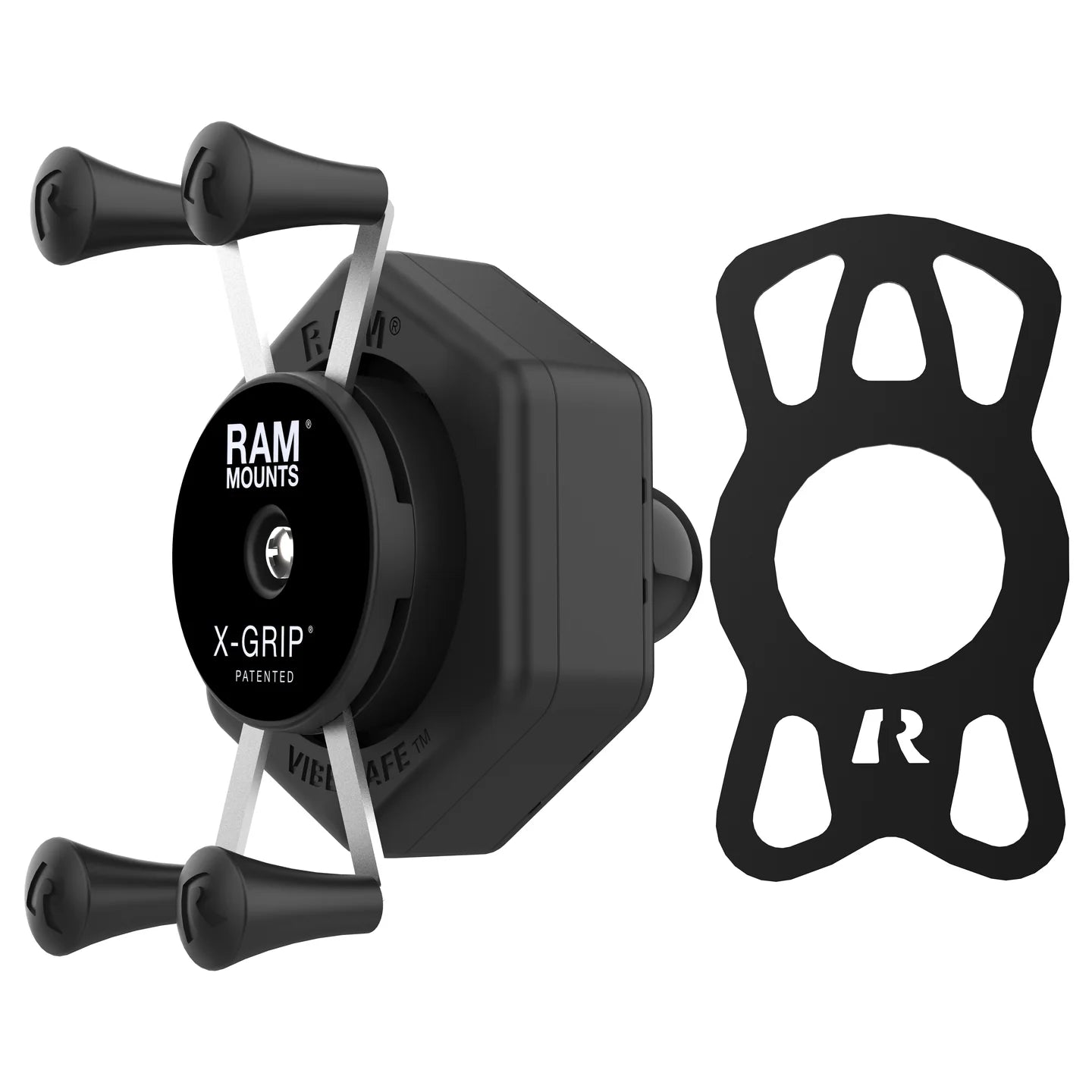 RAM MOUNTS | RAM X-Grip Phone Holder with Ball & Vibe-Safe Adapter