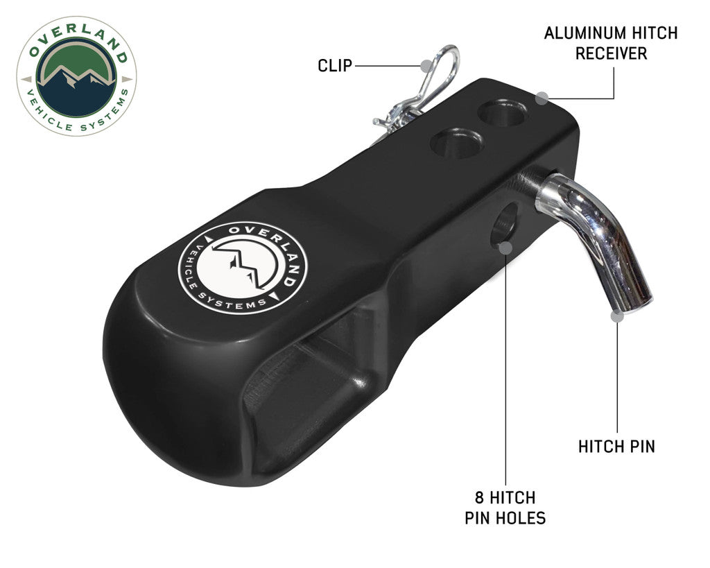 OVERLAND VEHICLE SYSTEMS | Aluminum Receiver Mount (19109902)