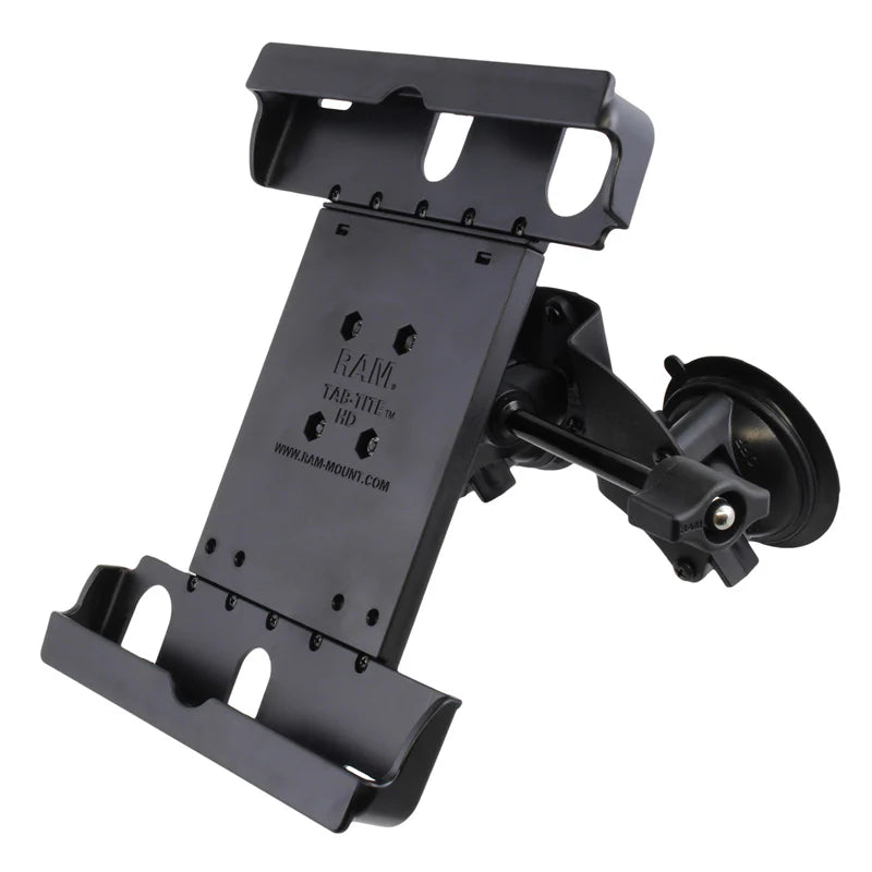 RAM MOUNTS | RAM Tab-Tite with RAM Twist-Lock Dual Suction for 9"-10.5" Tablets