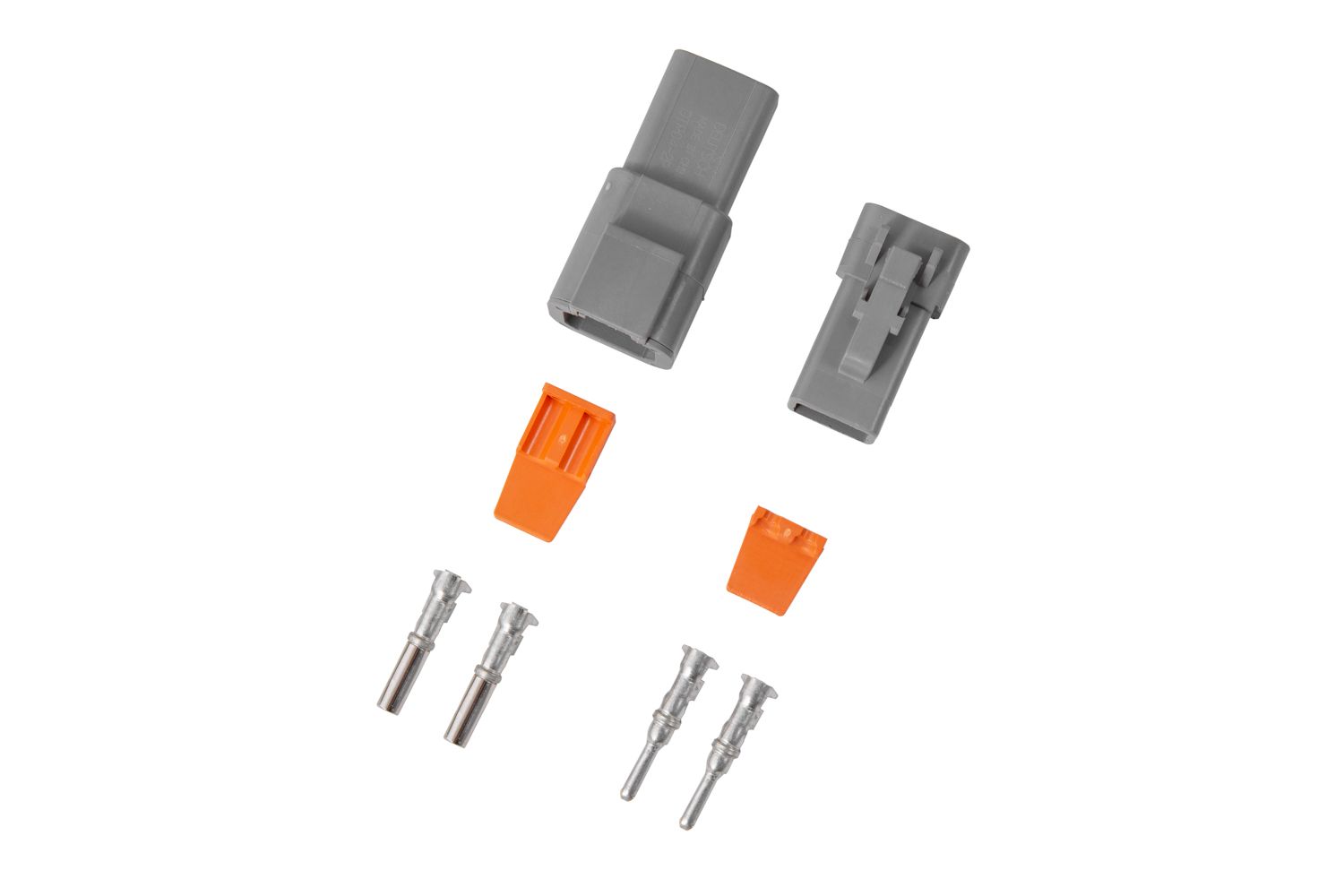 DIODE DYNAMICS | Deutsch Connector Kit, 2-Pin (12-14 Gauge) (DD4039)