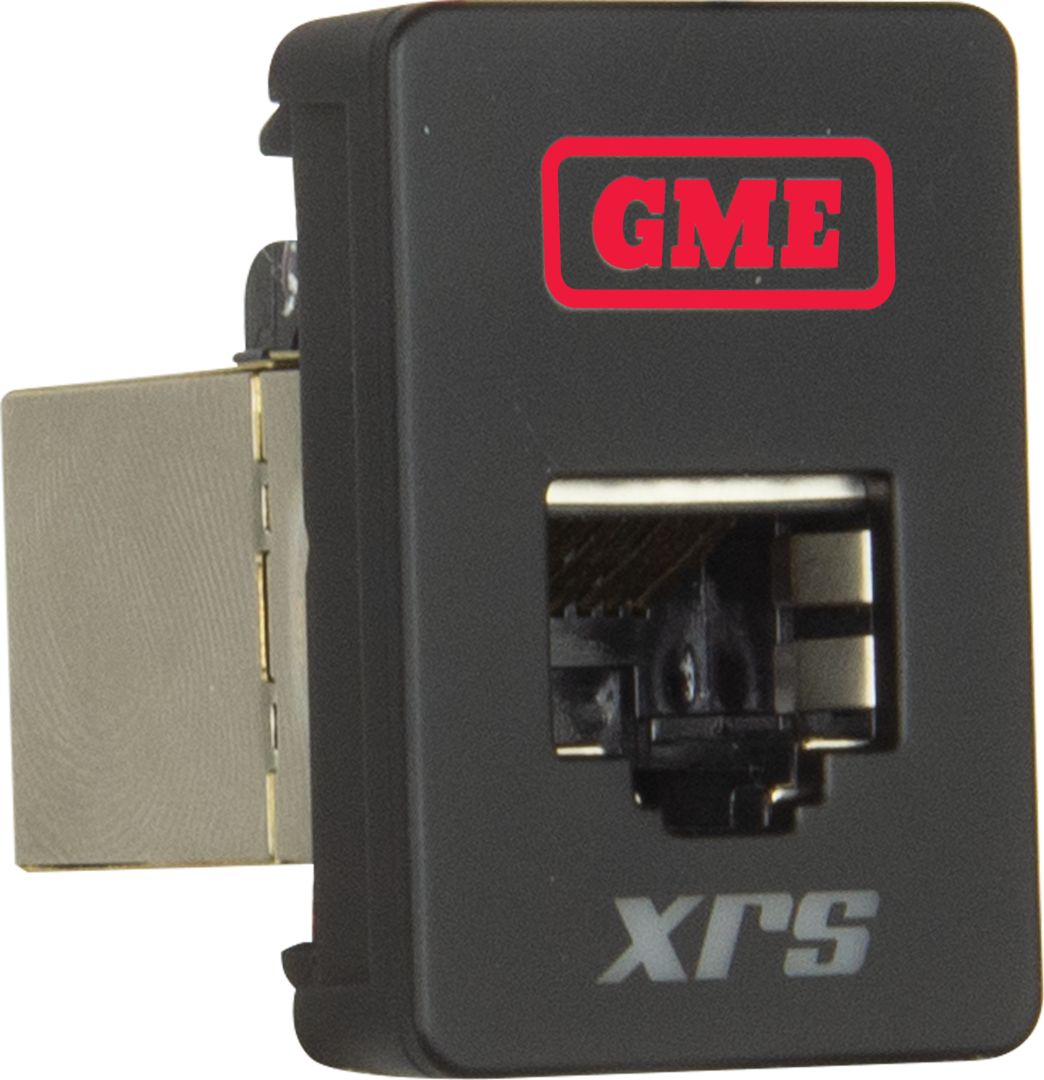 GME RADIOS | RJ45 Pass Through Adaptor Type 1 Red (XRS-RJ45R1)