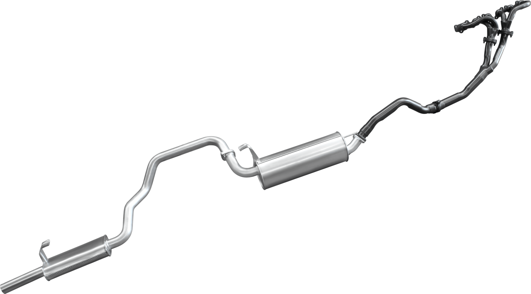 MANTA EXHAUSTS | FZJ105 4.5L Headers-Back, Stainless Steel (SSMKTY0115)