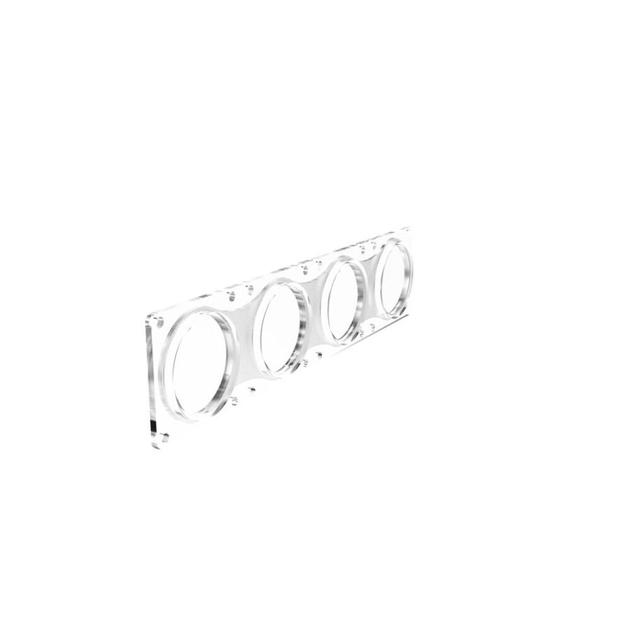KC HILITES | FLEX ERA LED Light Bar - Clear Combo Beam Lens for Light Bars (4273)