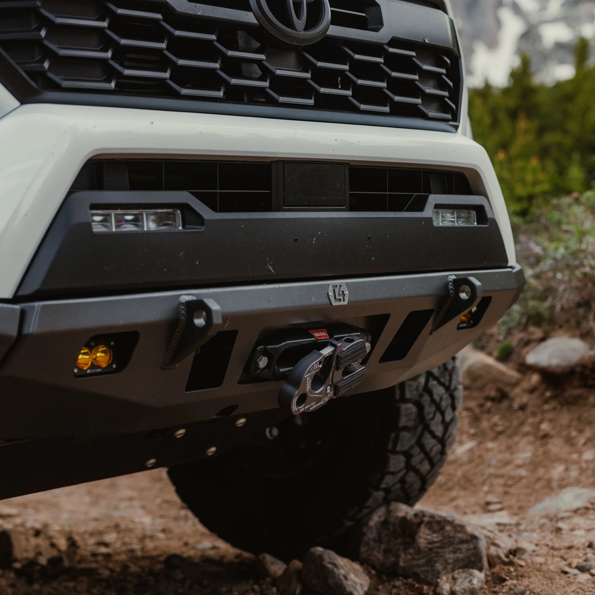 C4 FABRICATION | Tacoma 4th Gen 2024+ Front Lo-Pro Winch Bumper