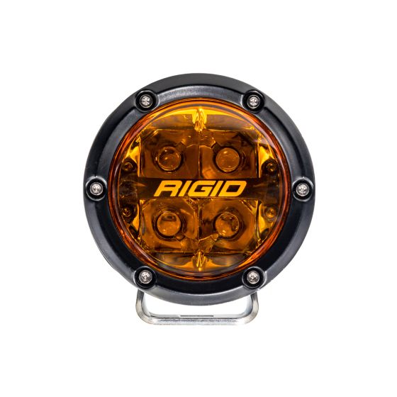 RIGID INDUSTRIES | 360-Series 4 Inch Spot with Amber PRO Lens | Pair (36123)