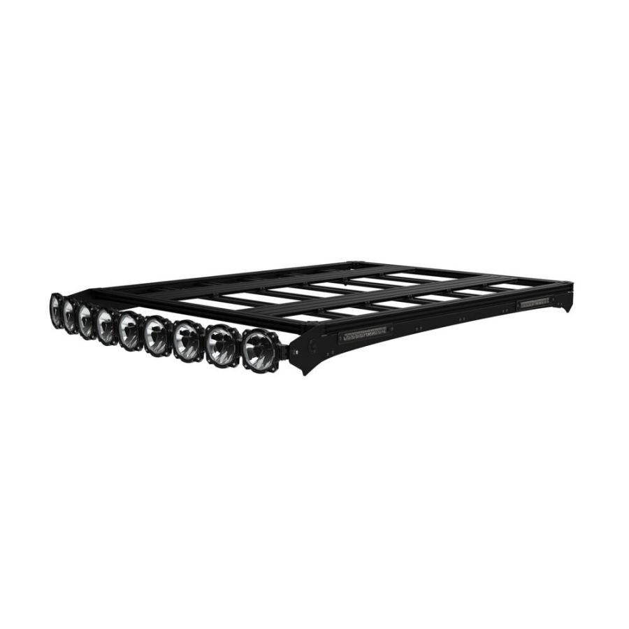 KC HILITES | Platform One Roof Rack with 360° Lighting - Ford Super Duty (2017-2025) (AK-92309)