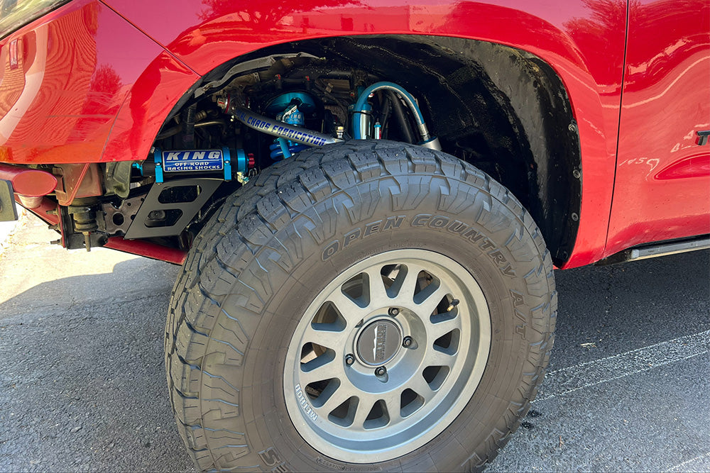 TOTAL CHAOS FABRICATION | Tundra 2nd Gen (2007 - 2021) Dual Shock Hoops Stock Length Control Arms (87702)