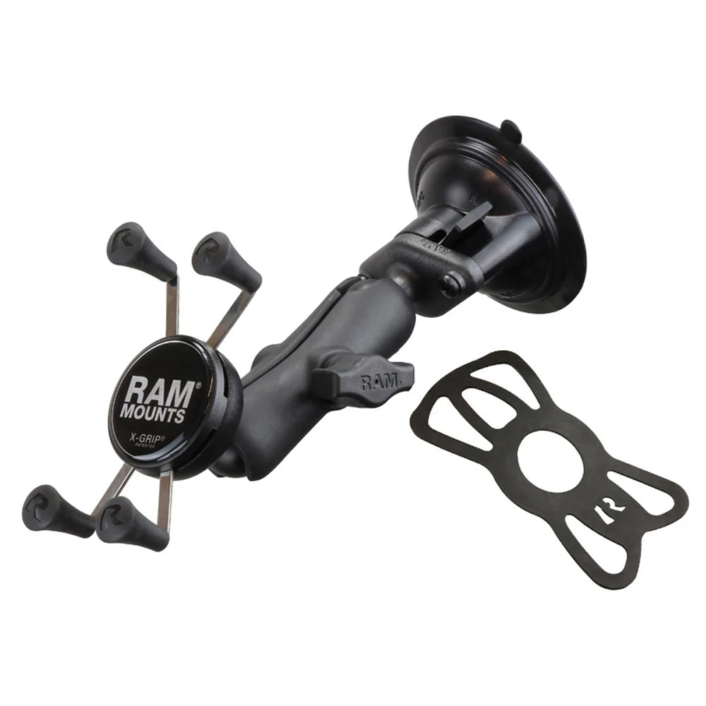 RAM MOUNTS | RAM X-Grip Phone Mount with Twist-Lock Suction Cup Base
