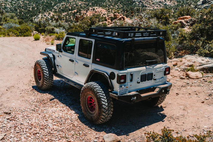 BODY ARMOR 4X4 | Jeep Wrangler JL 4 Door 2018-2024 Rockcrawler Side Steps (JL-4121)