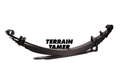 TERRAIN TAMER | Land Cruiser 40 Series BJ43/45/46 & FJ45 & HJ47 From 7/1980 Rear Leaf Spring Raised Height 2" 661lb LWB Heavy Duty (TLC006HD)
