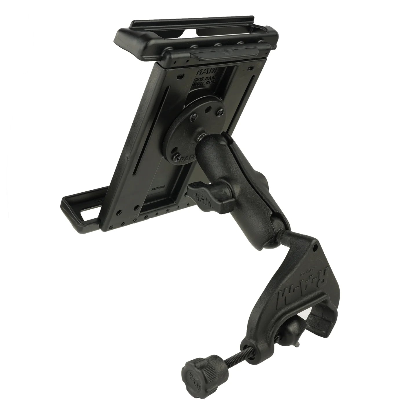 RAM MOUNTS | RAM Tab-Tite Yoke Clamp Mount for iPad mini with Heavy Duty Cases