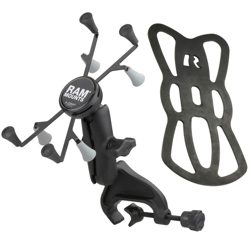 RAM MOUNTS | RAM X-Grip Mount with Yoke Clamp Base for 7"-8" Tablets