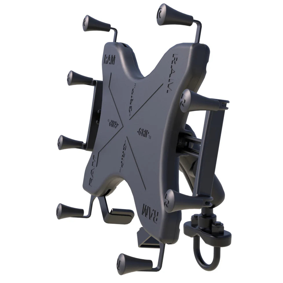 RAM MOIUNTS | RAM X-Grip Large Tablet Mount with Handlebar U-Bolt Base
