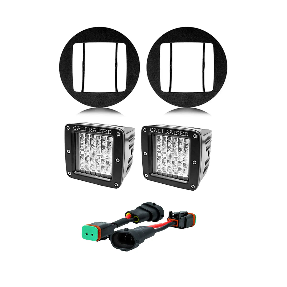 CALI RAISED | Tacoma 2nd Gen (2005-2011) LED Fog Light Pod Replacement Kit (CR2455)